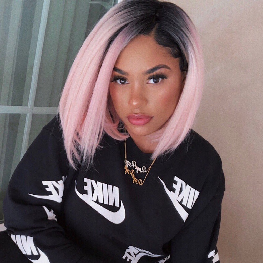 Pink ombré wig!